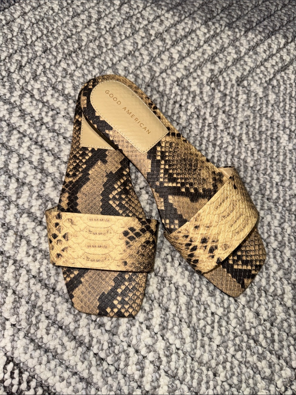 NWOB - Good American Python Print Slides - Picture 7 of 11